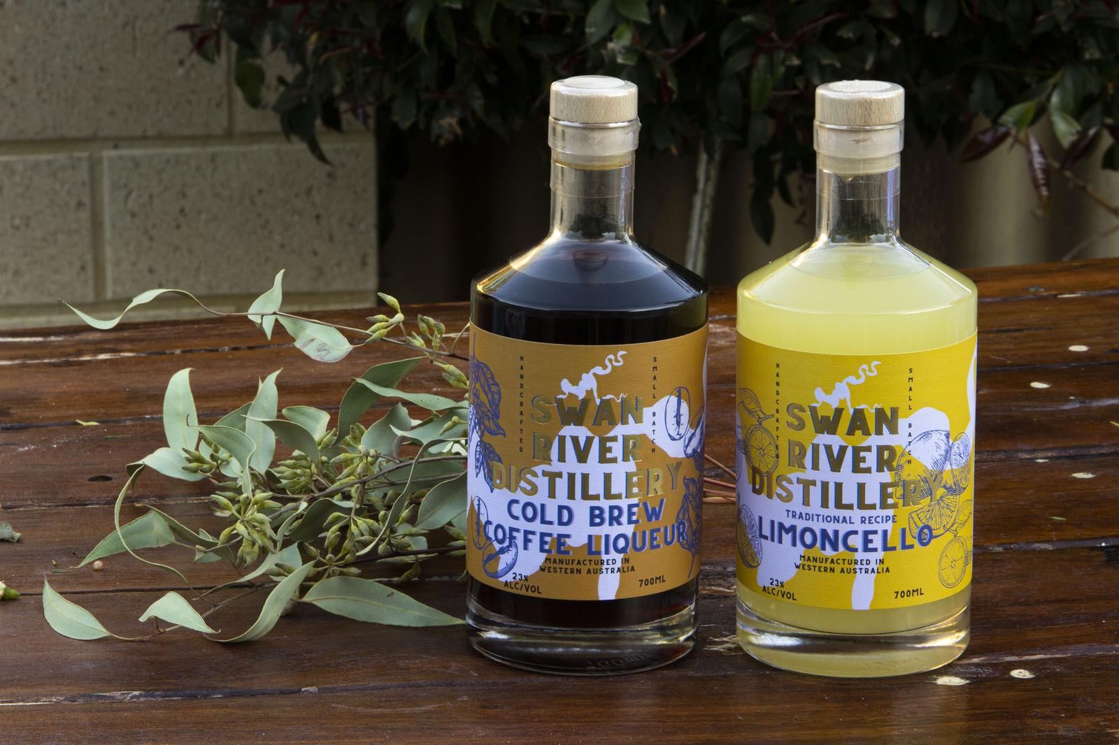 Limoncelllo and Coffee Liqueur