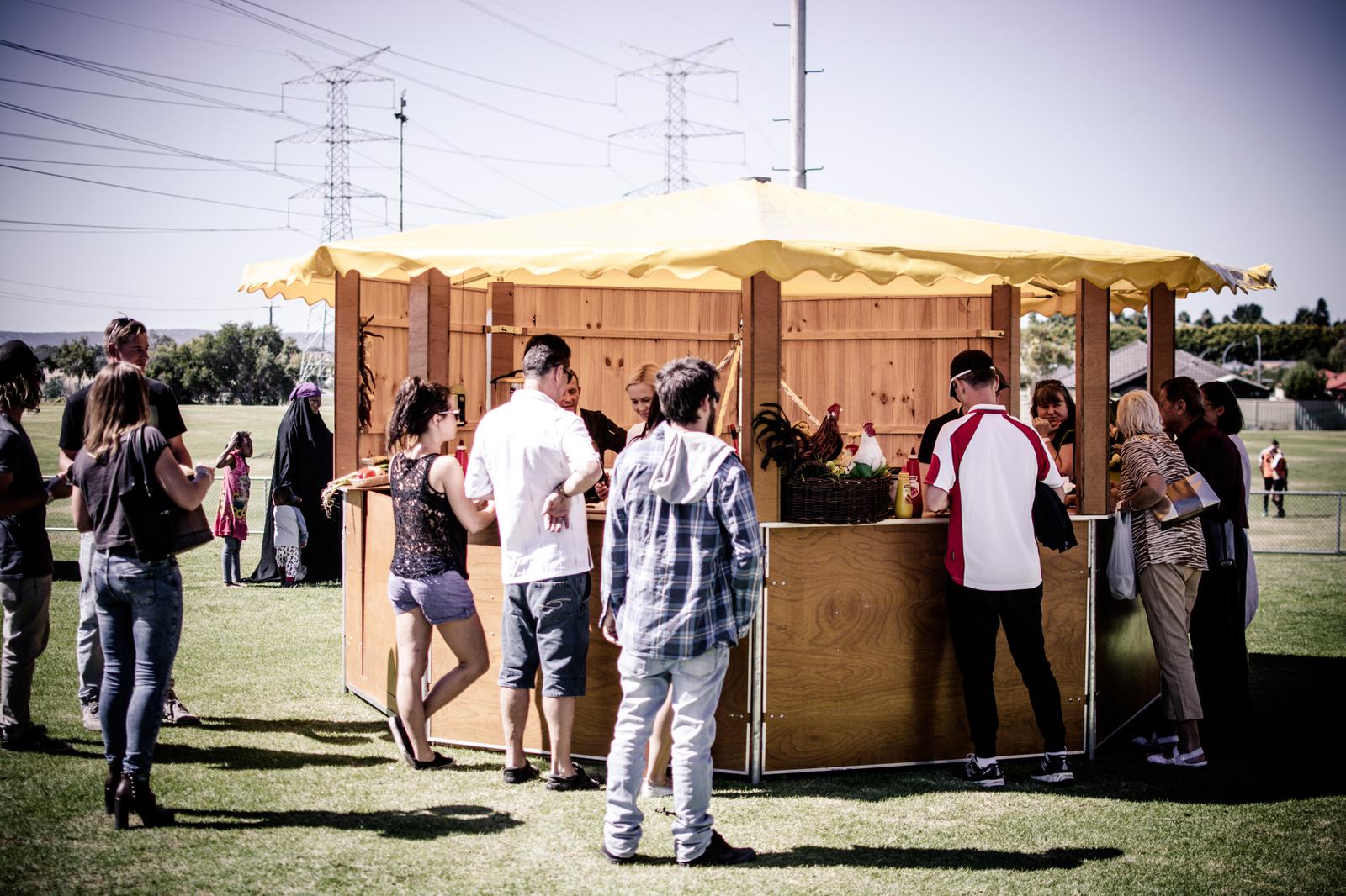 FOOD STAND WITH A DIFFERENCE!
