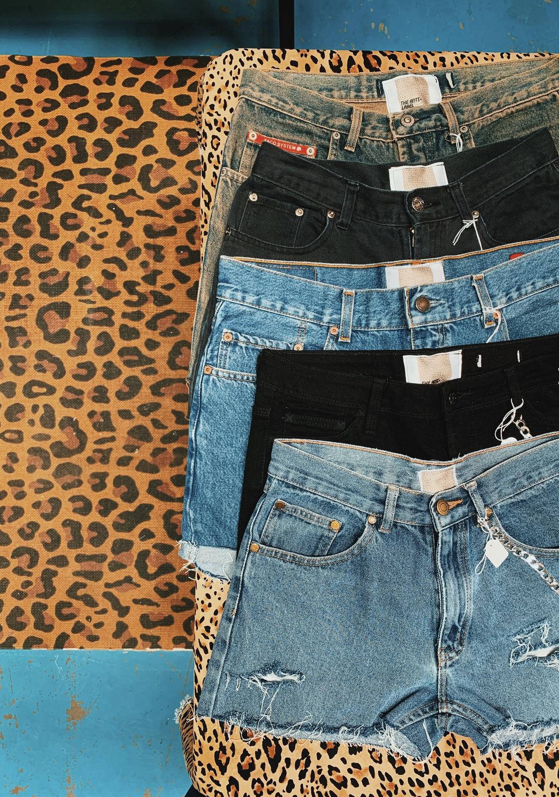 hand made and distressed reworked vintage denim