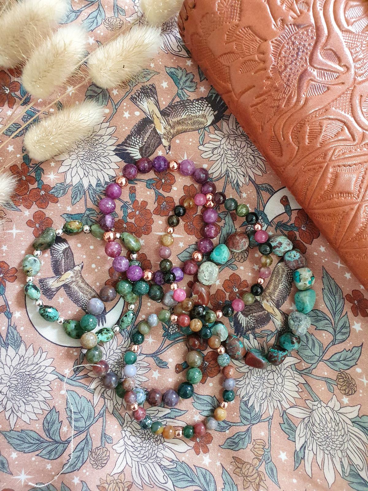 The Boho Bracelet - Gemstone Bracelet Stack