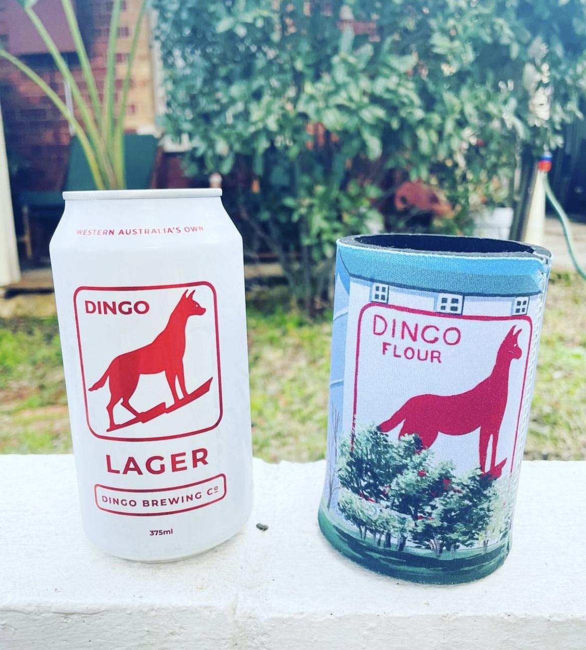 Dingo Flour Can coolers