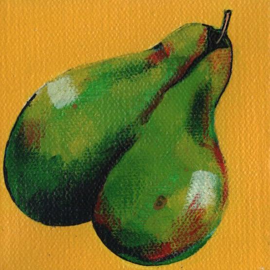 1 of 4 pears - original