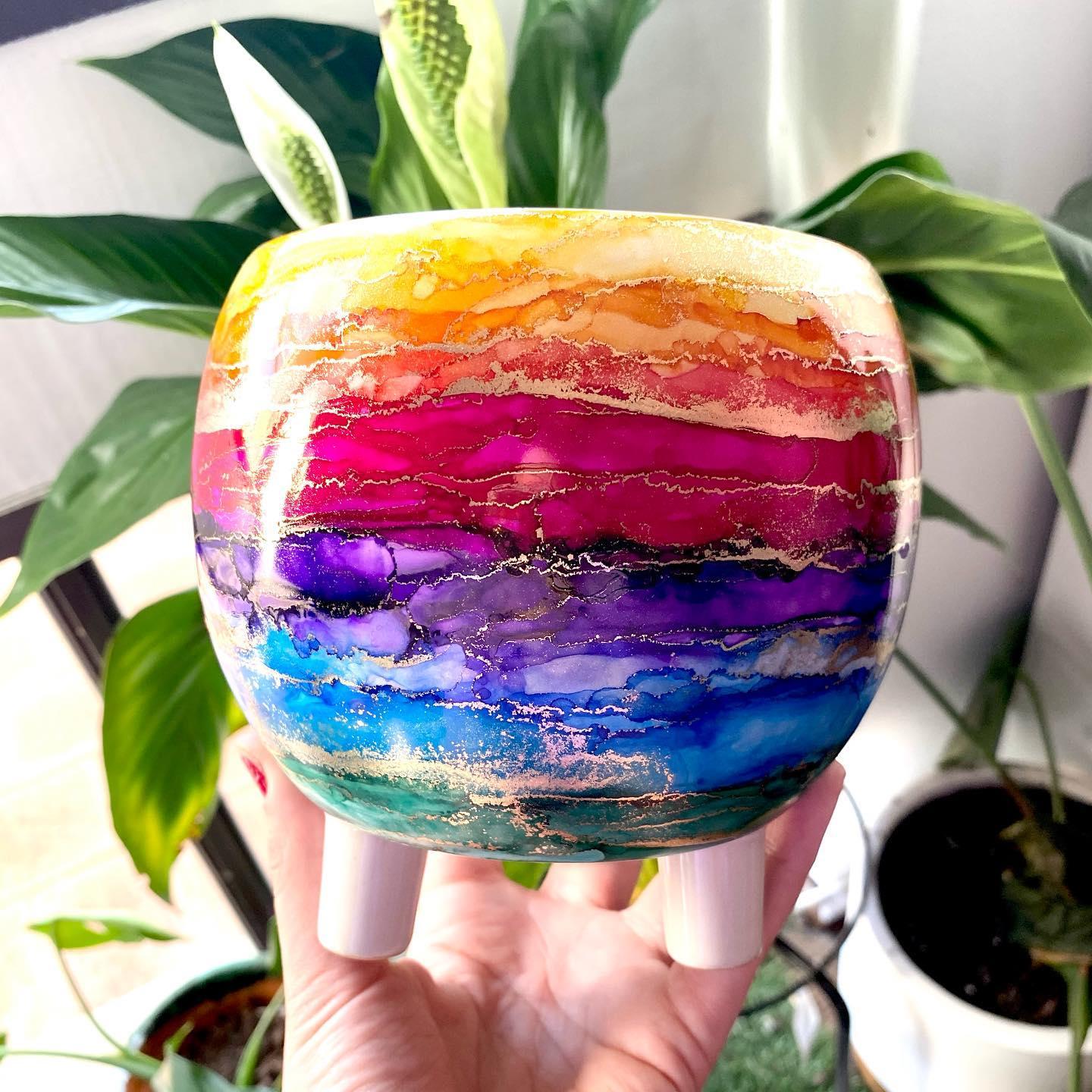Alcohol Ink Pots