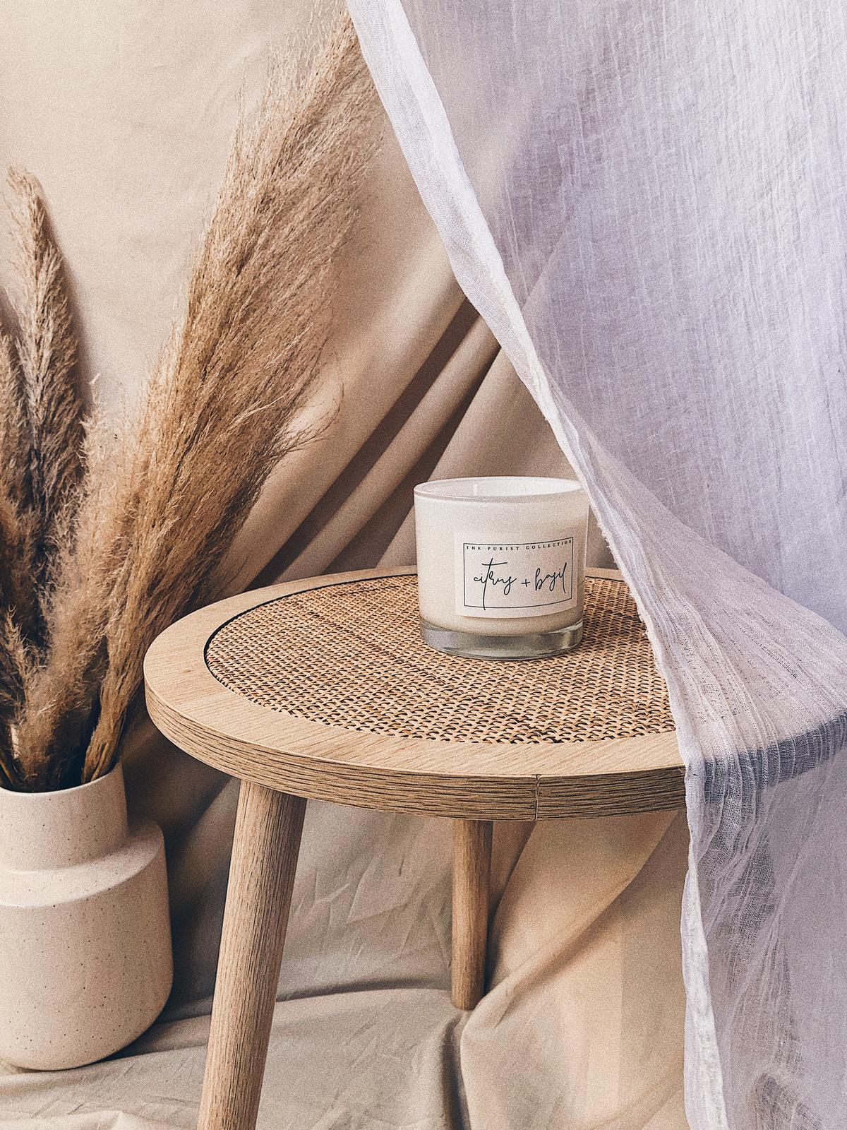 The Purist Collection | Natural Soy + Coconut Wax Candles