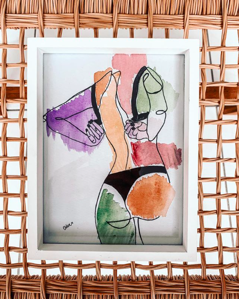Watercolour Woman