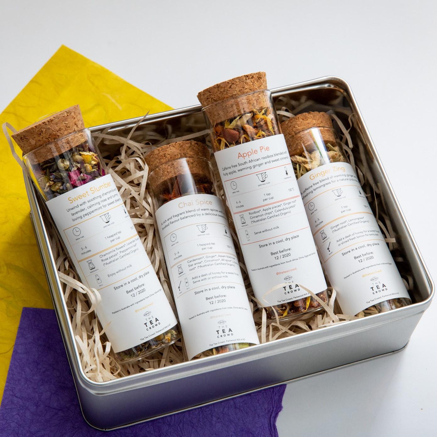 Glass Jar Gift Tin