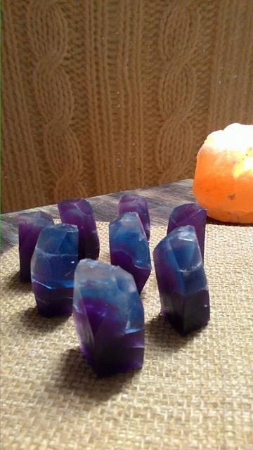 Crystal Infused Candles