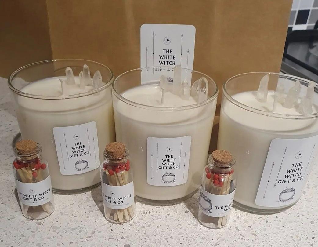 Clear Crystal infused tumblers