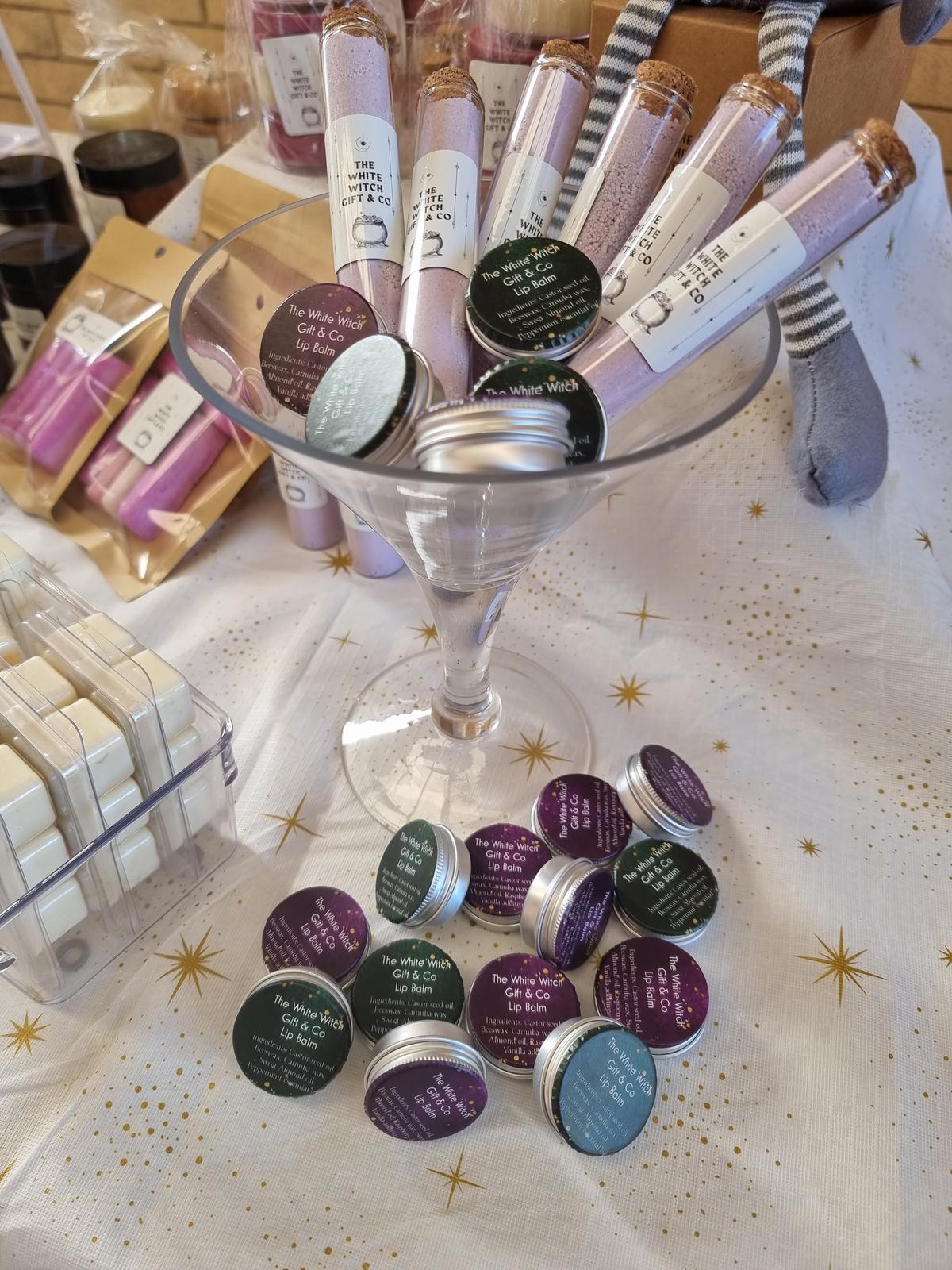 Lip balms & pixie powders