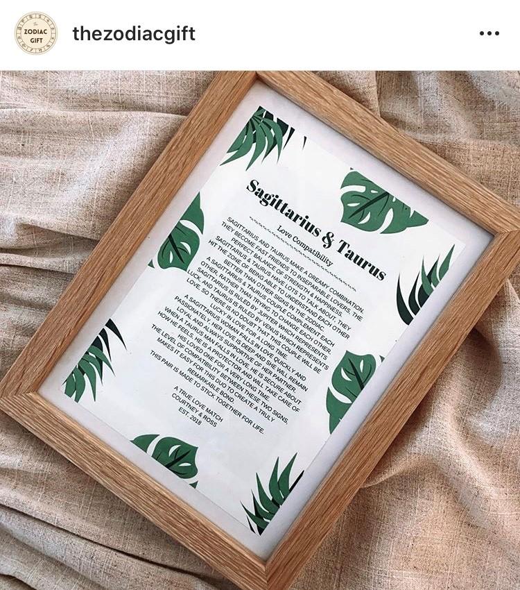 Love Compatibility - Leaf Deisgn