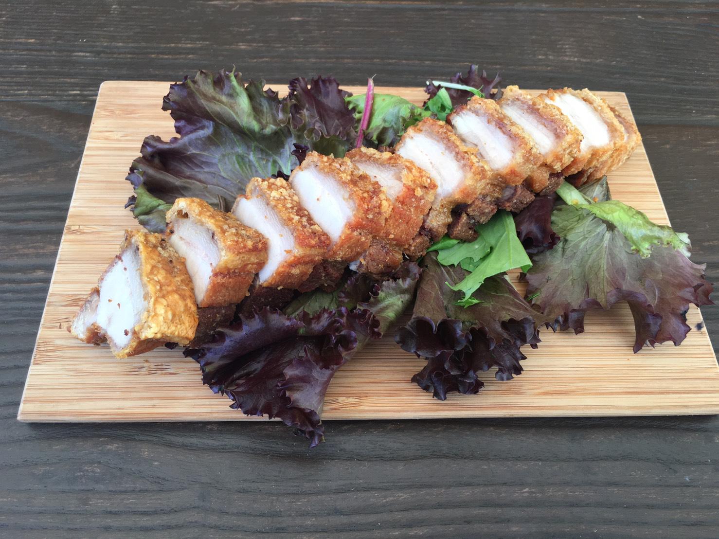 Crispy skin pork