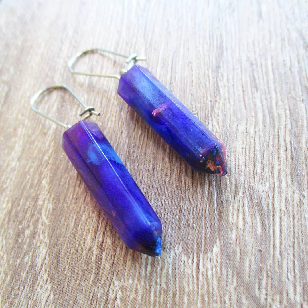 Mini eco earrings