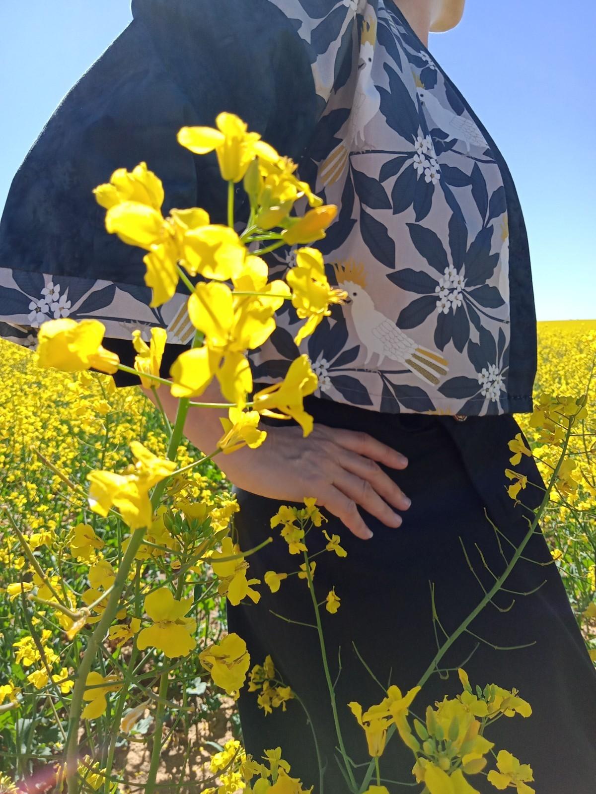 Crop Kimono