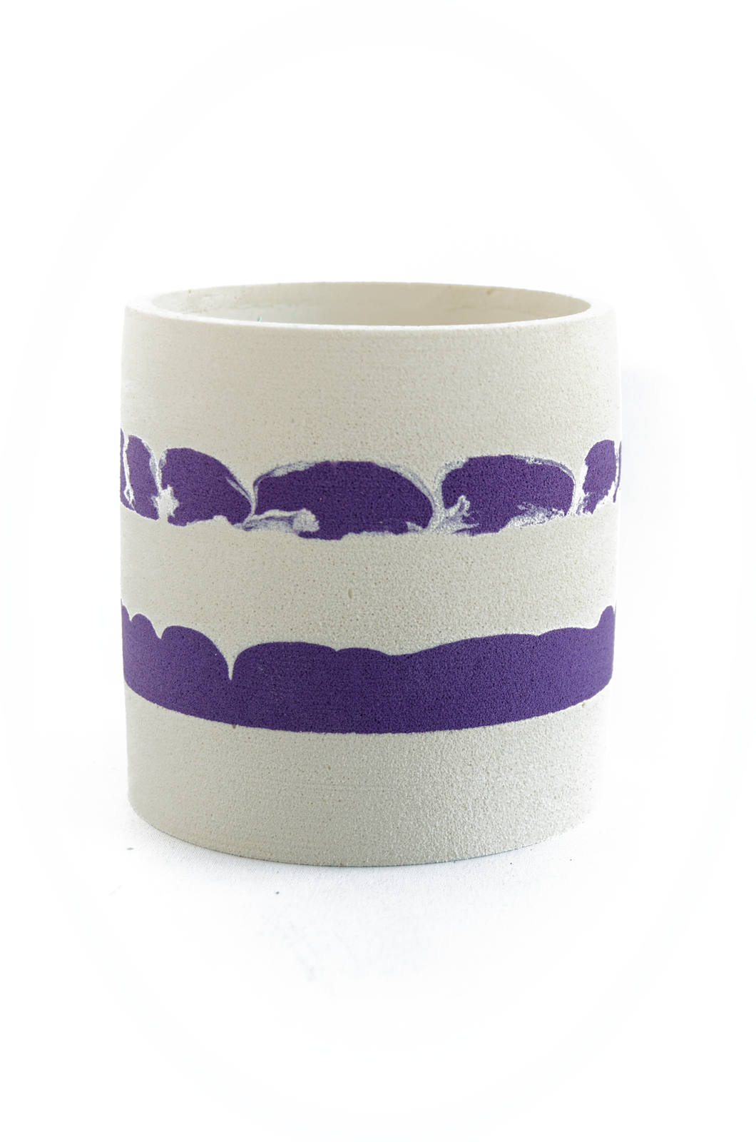 Playing with blended colours of pots