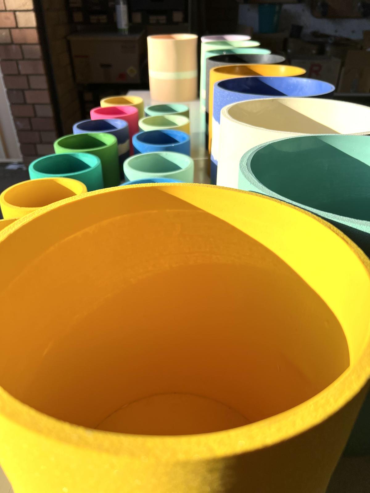 So many eye-catching pots