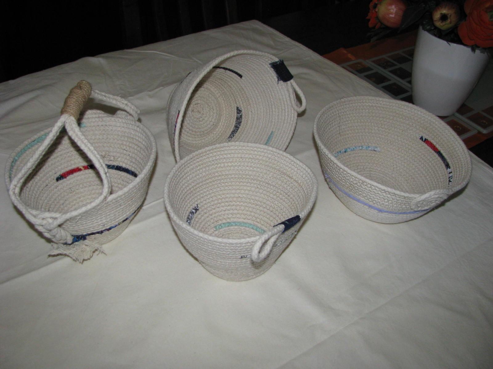 Rope baskets