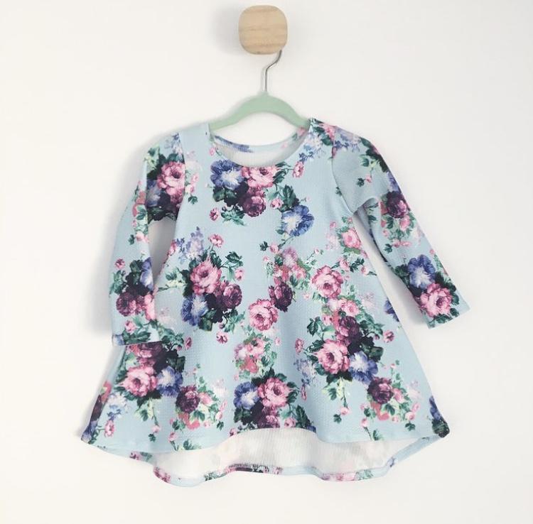Long Sleeve Floral Dress