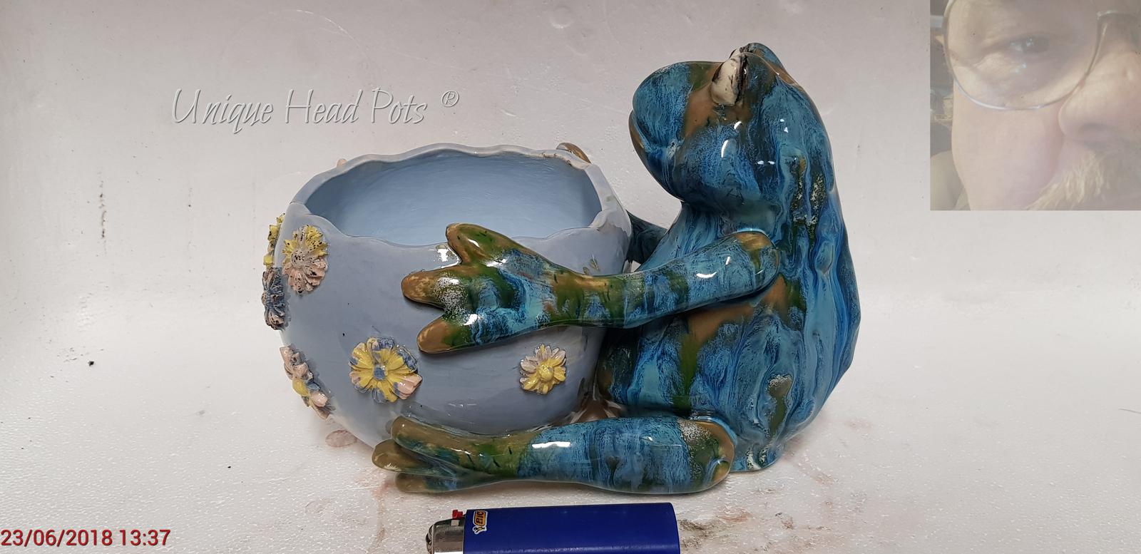 Frog pot