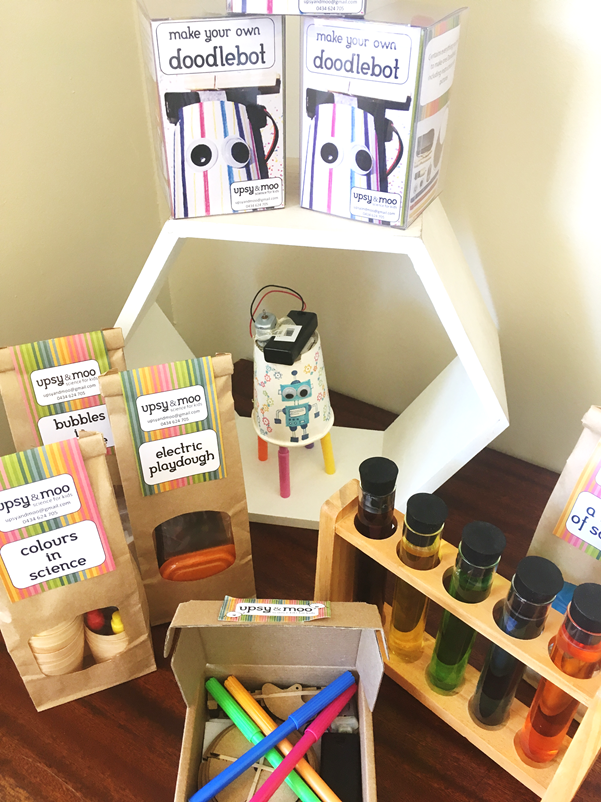 Upsy and Moo products
