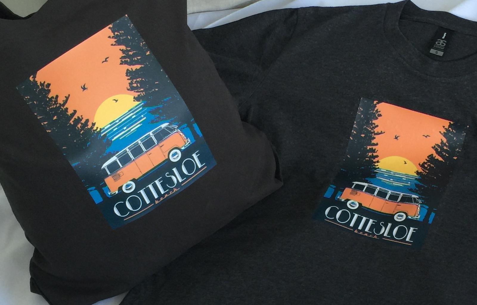 Kombi Tshirt and Shoulder Bag