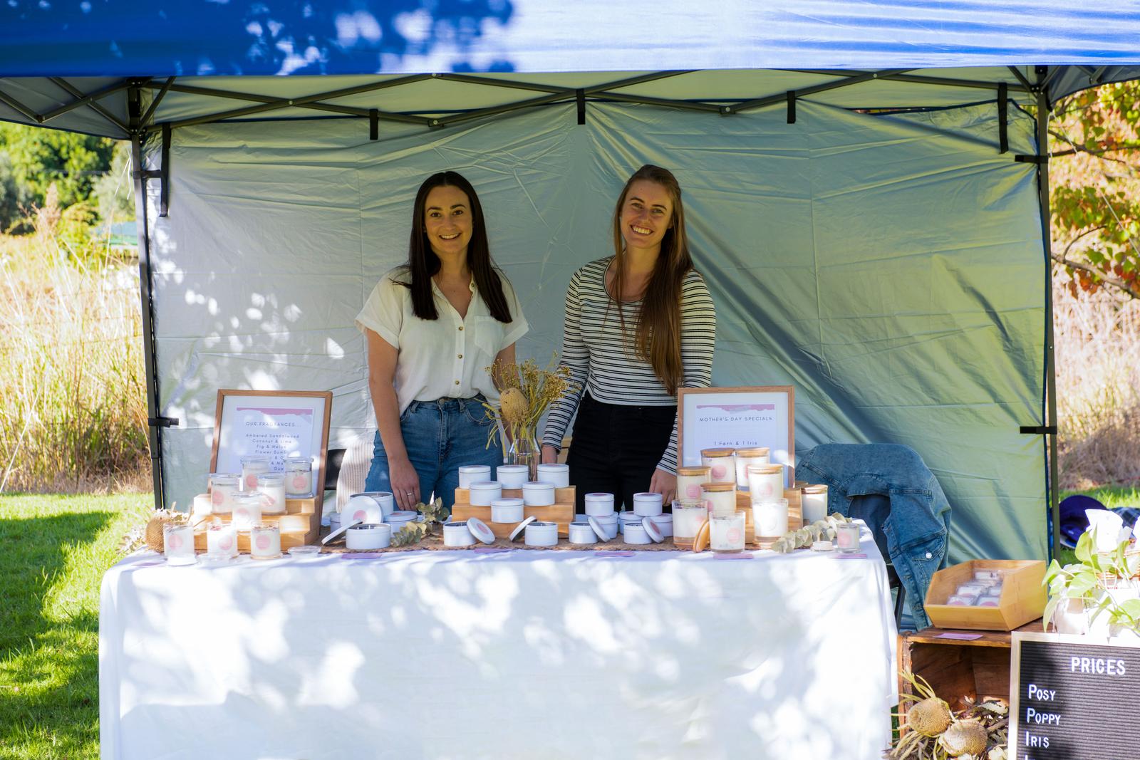 First market stall