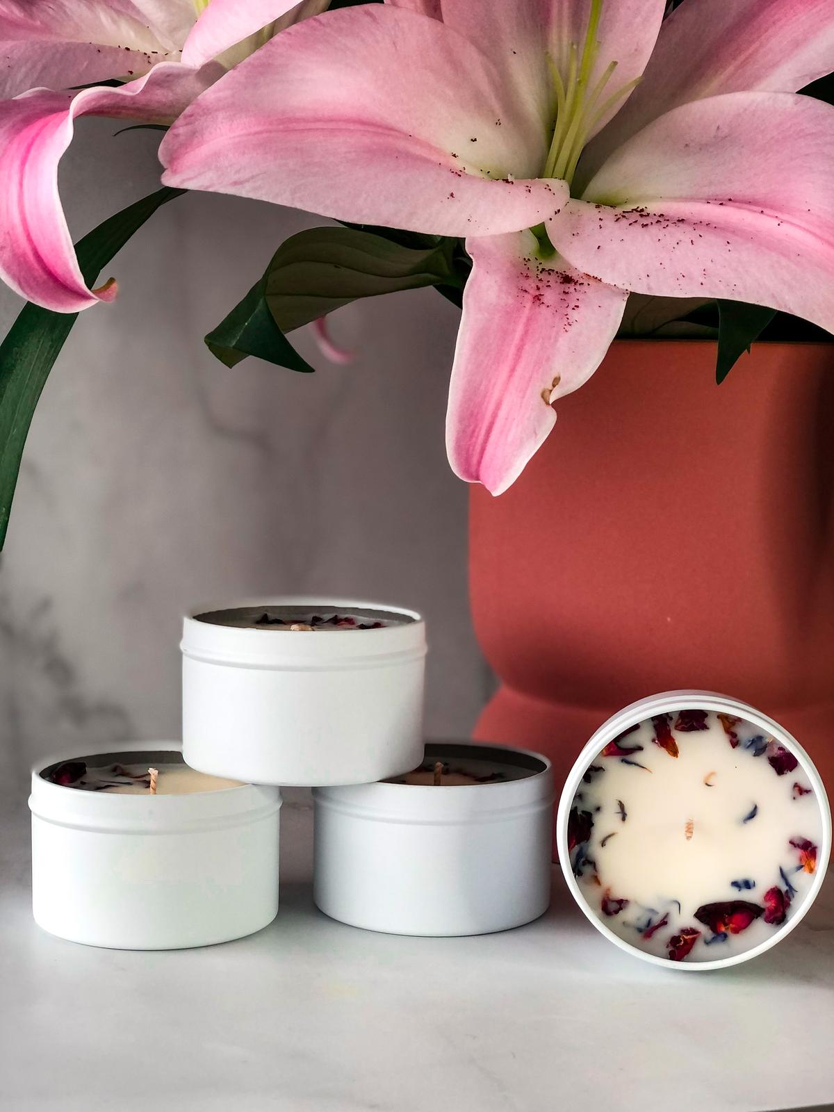 Mini Travel Tin Candle