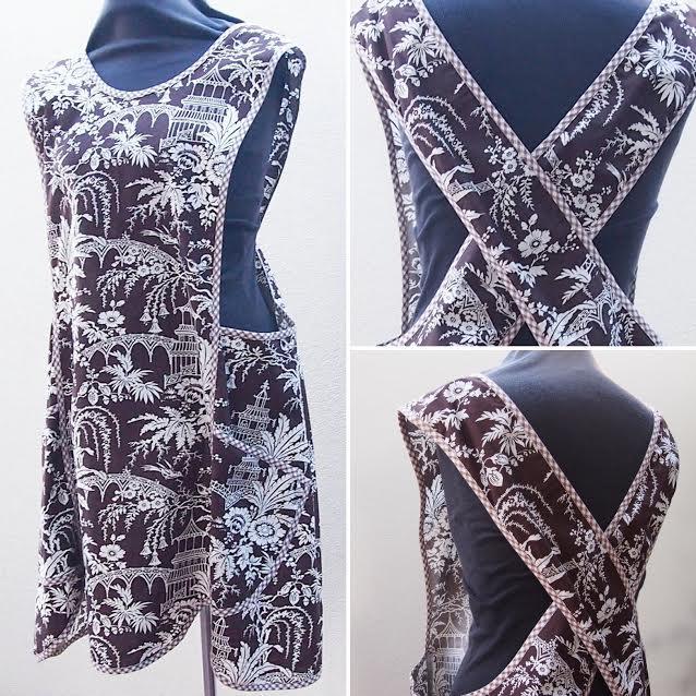 Pinafore smock apron