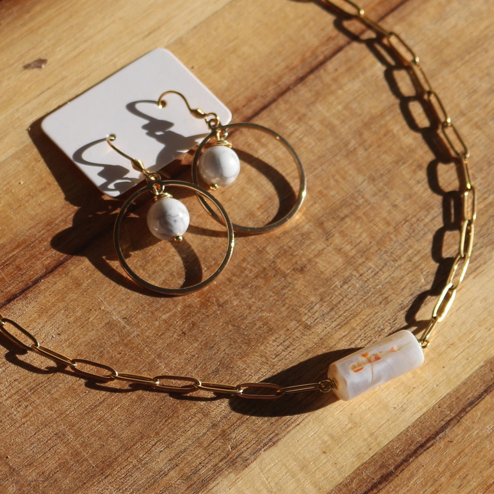 Casa Hoops and my Around the World Necklace