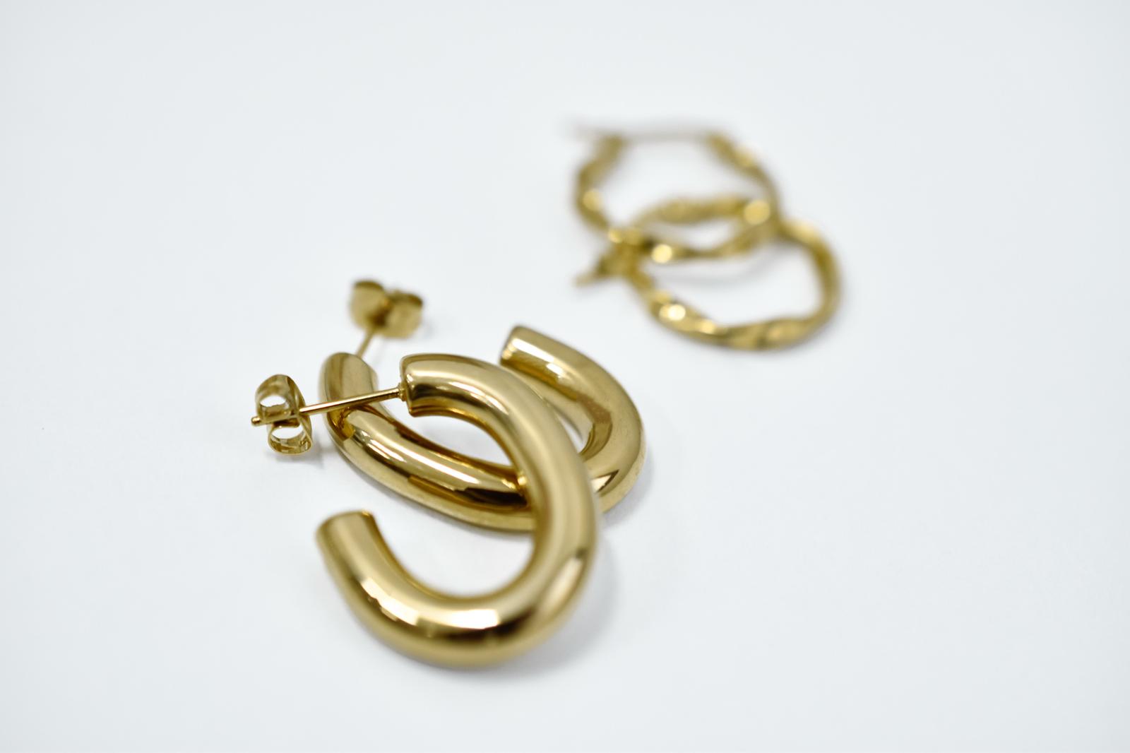 The Lydia and Lola Hoop Earrings