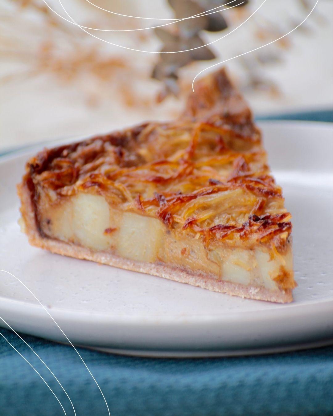 Potato and Cheese quiche
