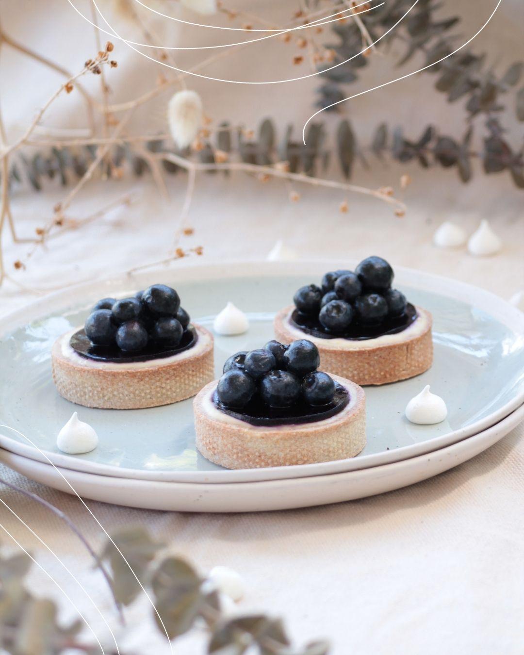 Blueberry tart