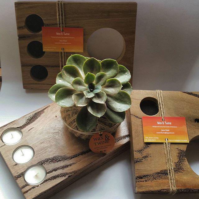 Kokedamas & Soy Candles by Wax & Twine