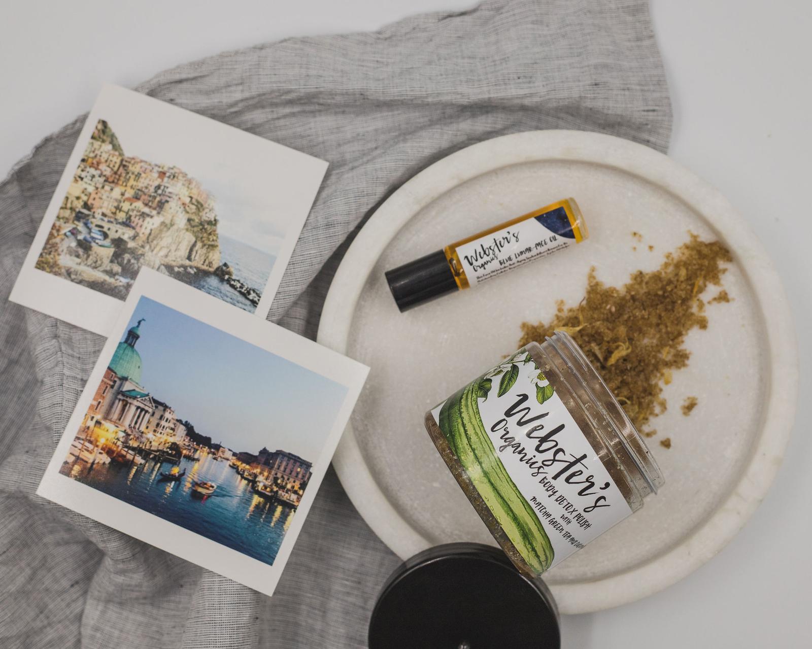 Matcha Scrub and Face Oil