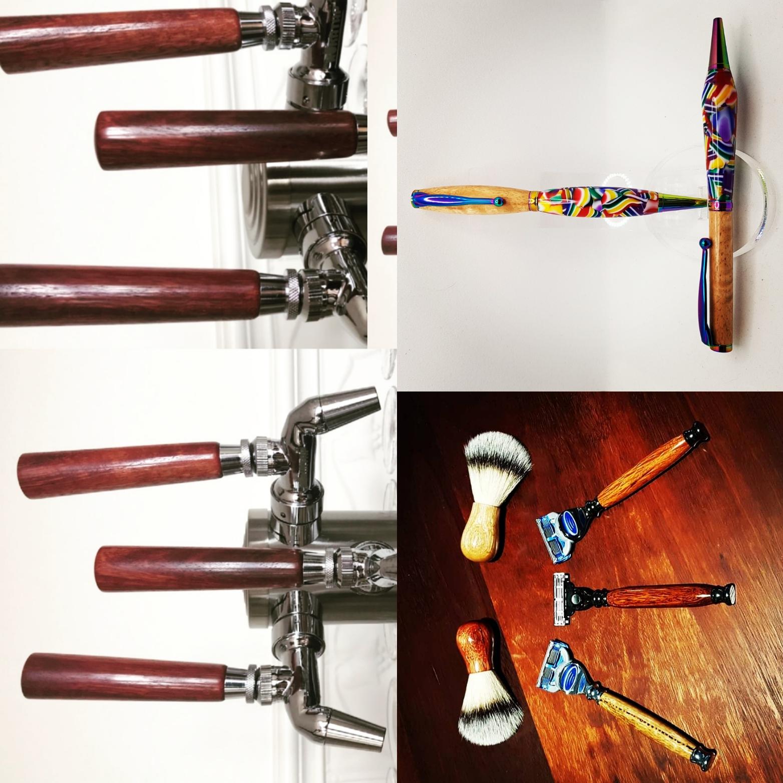 Beer taps, razors, hybrid pens
