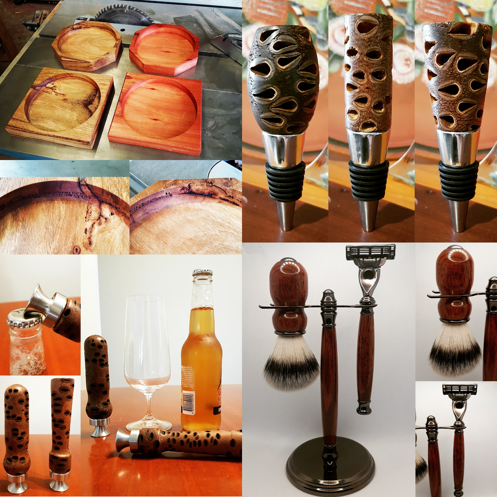 Close up of items