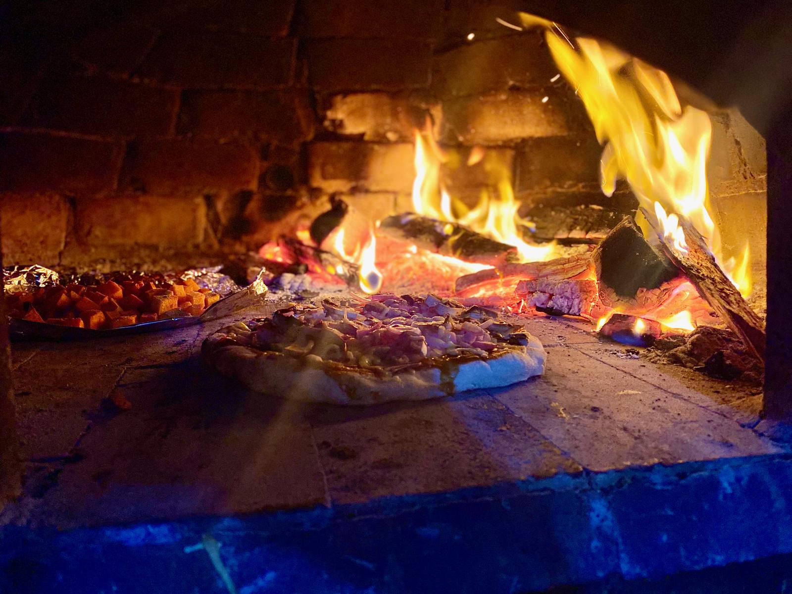 In the fire