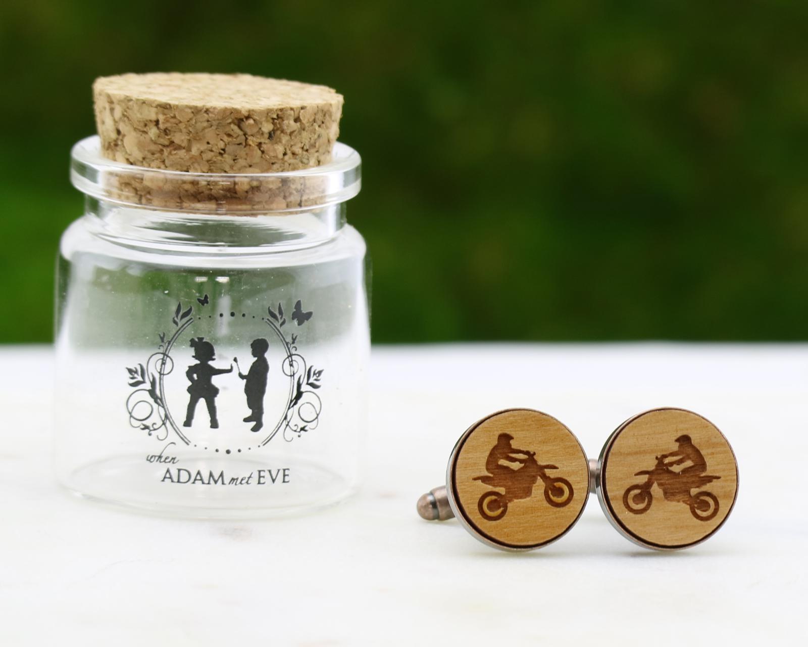 Dirt Bike Cuff Links