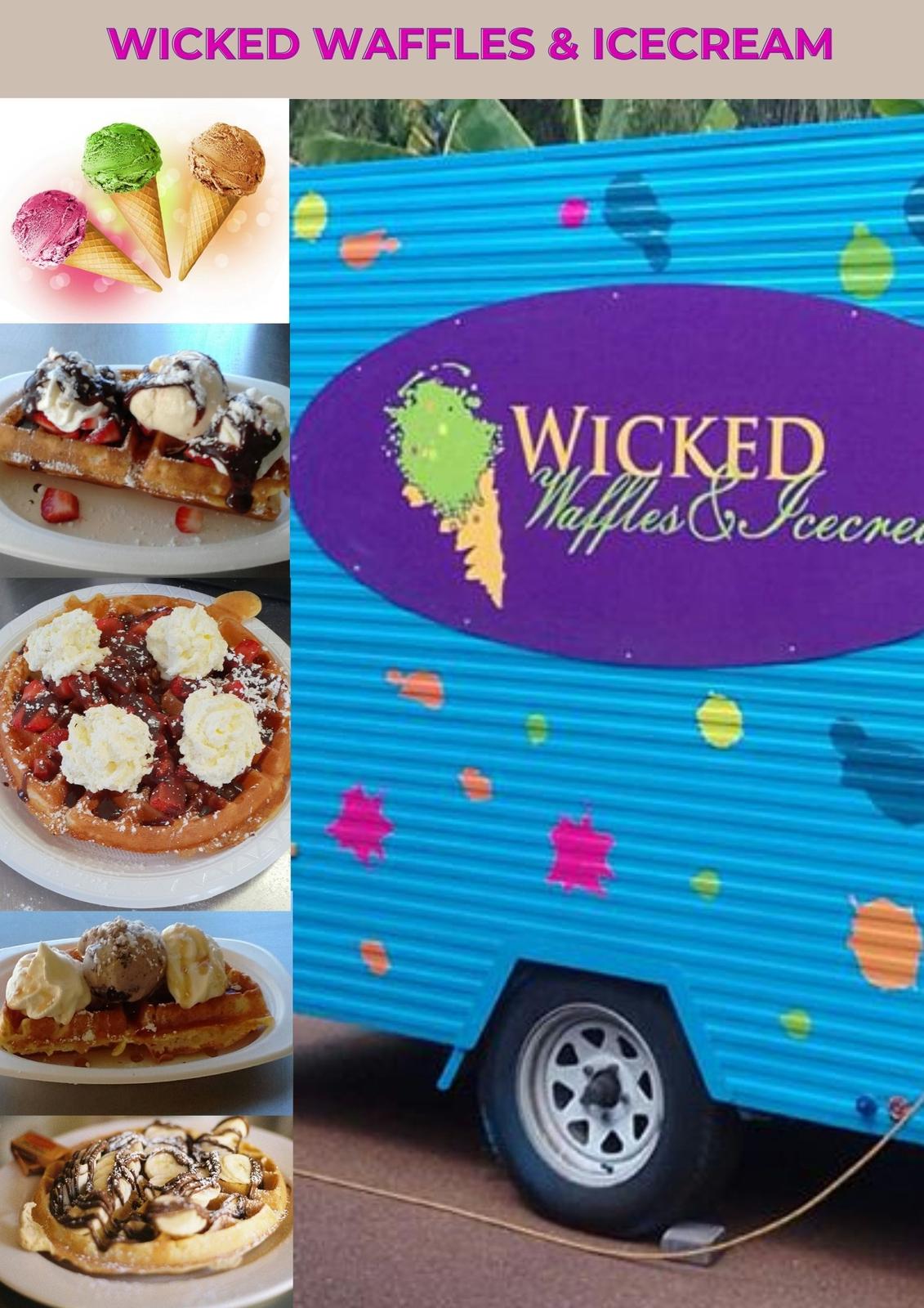 Wicked Waffles and Ice Cream