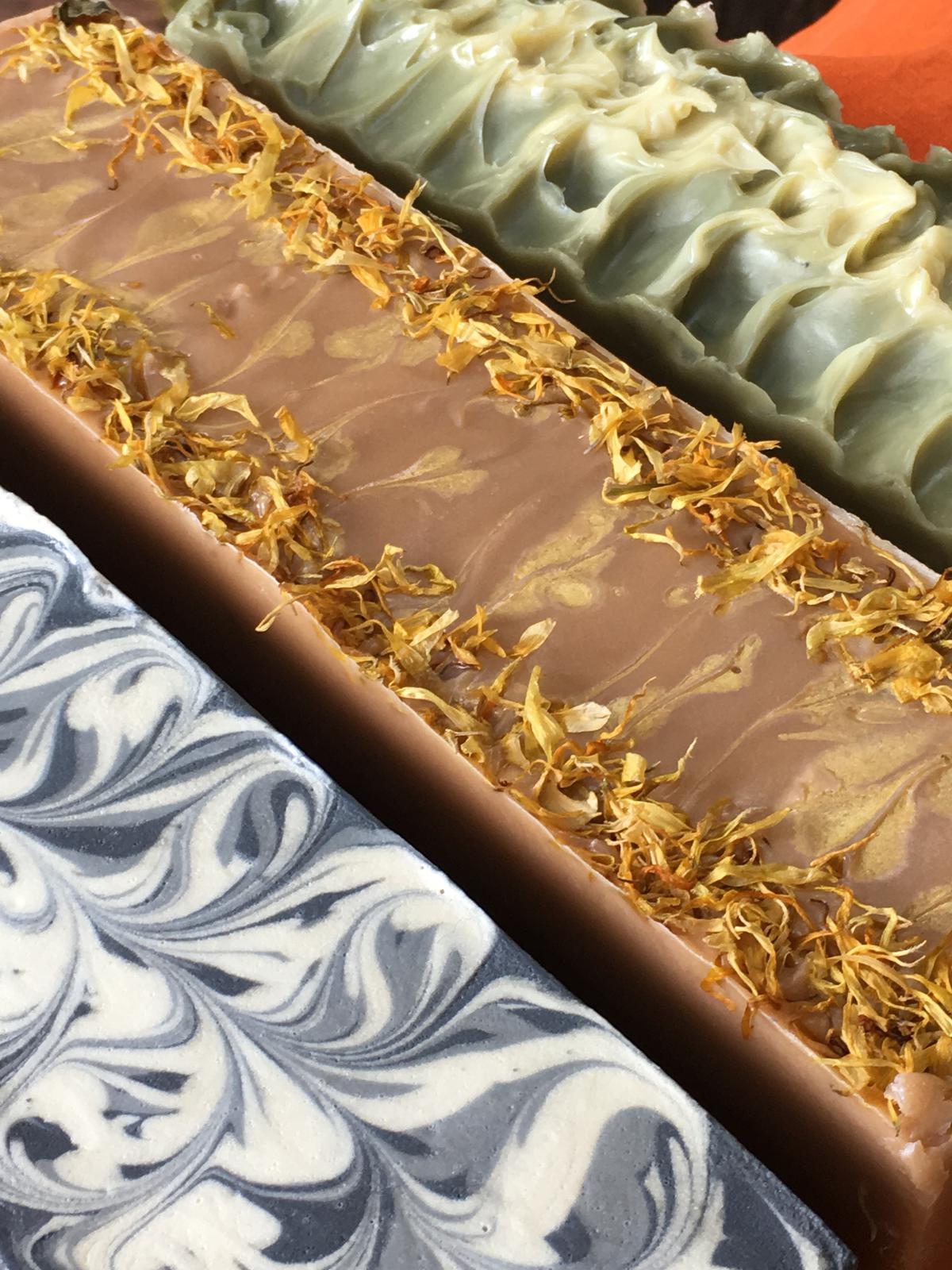 A Campfire, Rose botanical & Tea tree soaps