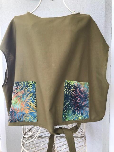 Linen boxy (2) top