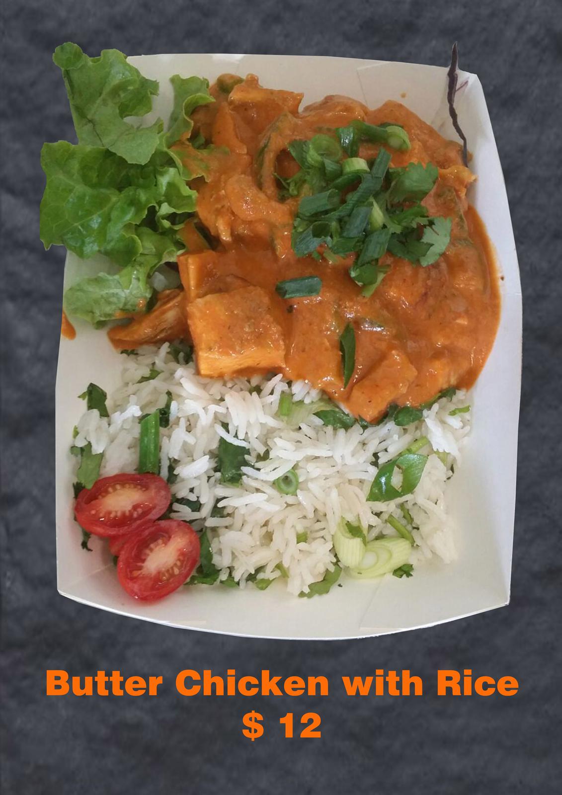 Butter Chicken with Rice
