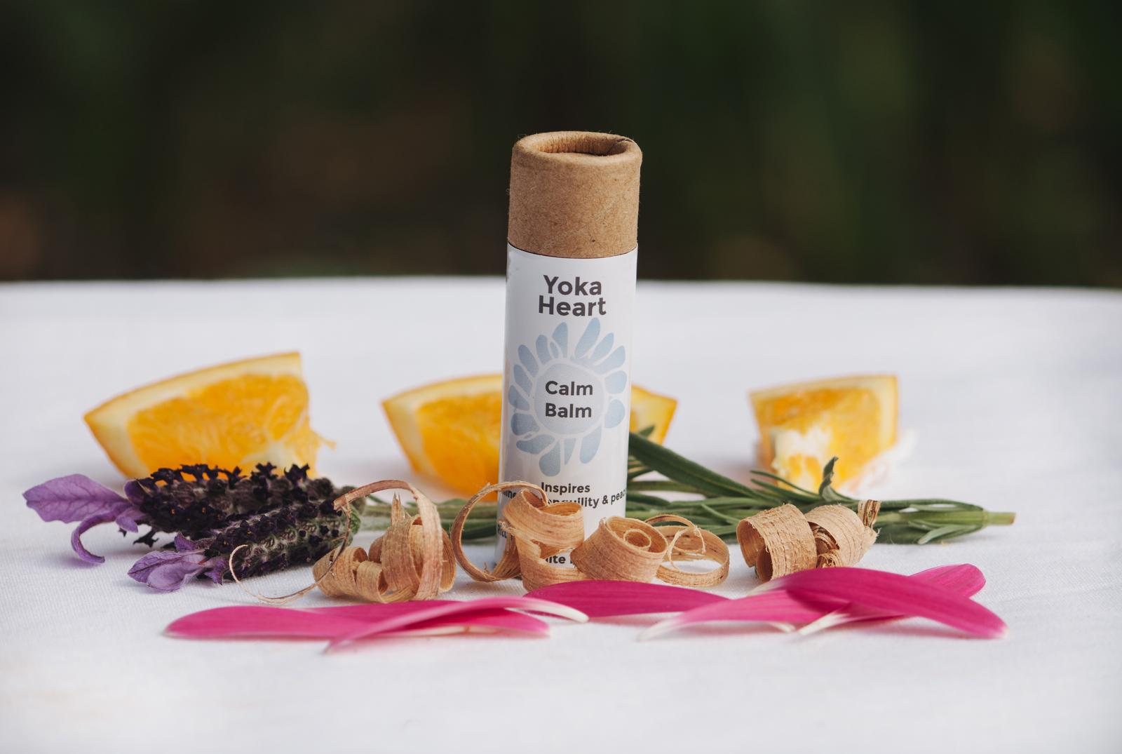 Calm Balm, encourages peace, tranquility and stillness