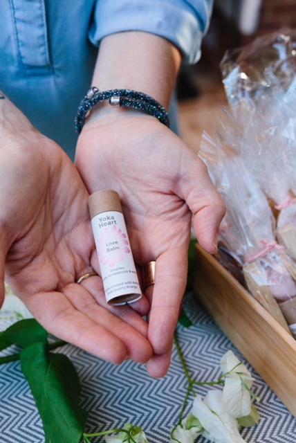 Love Balm, encourages compassion, kindness and love.