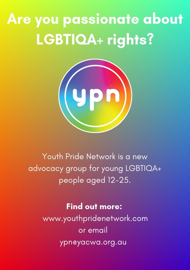 Youth Pride Network Flyer