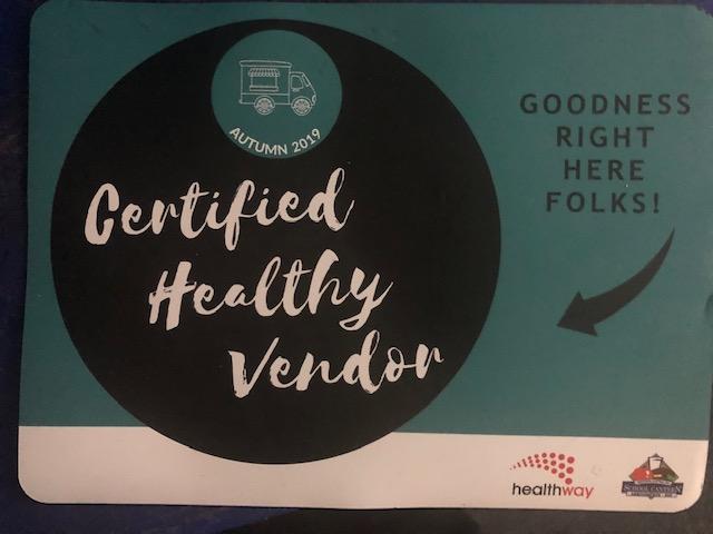 Healthy food vendor