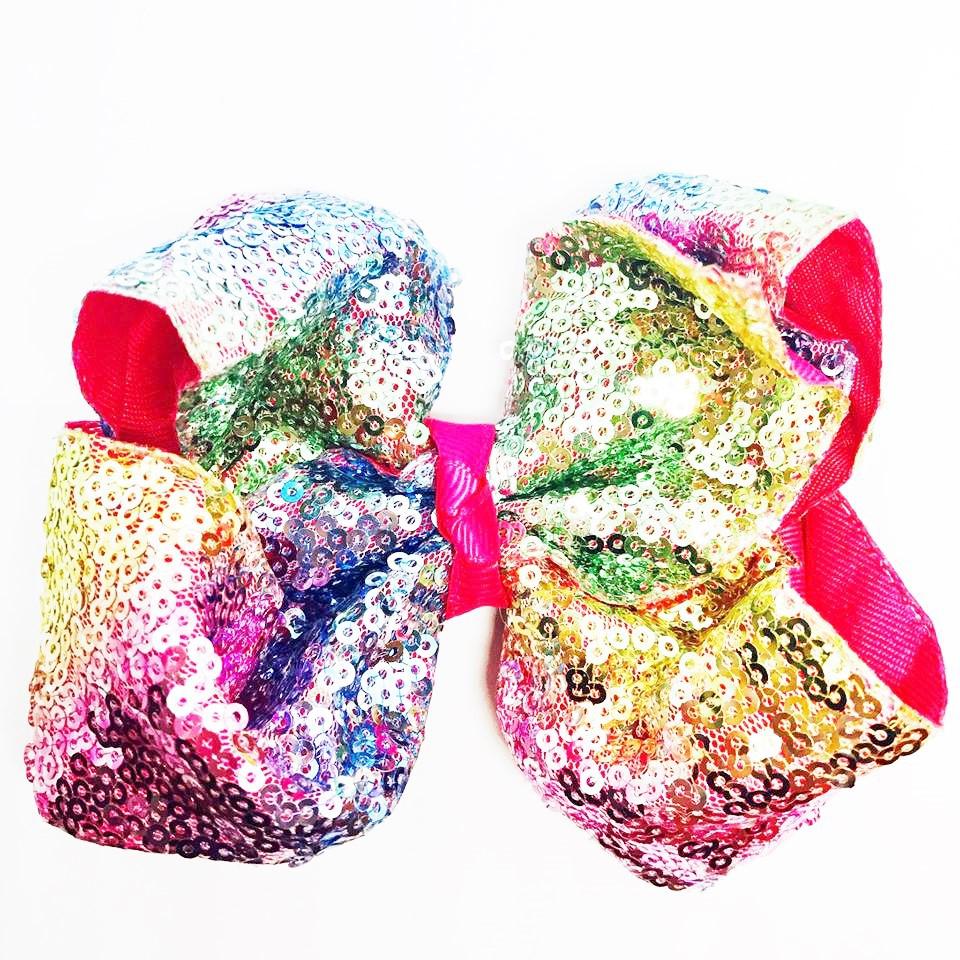 rainbow hairbow
