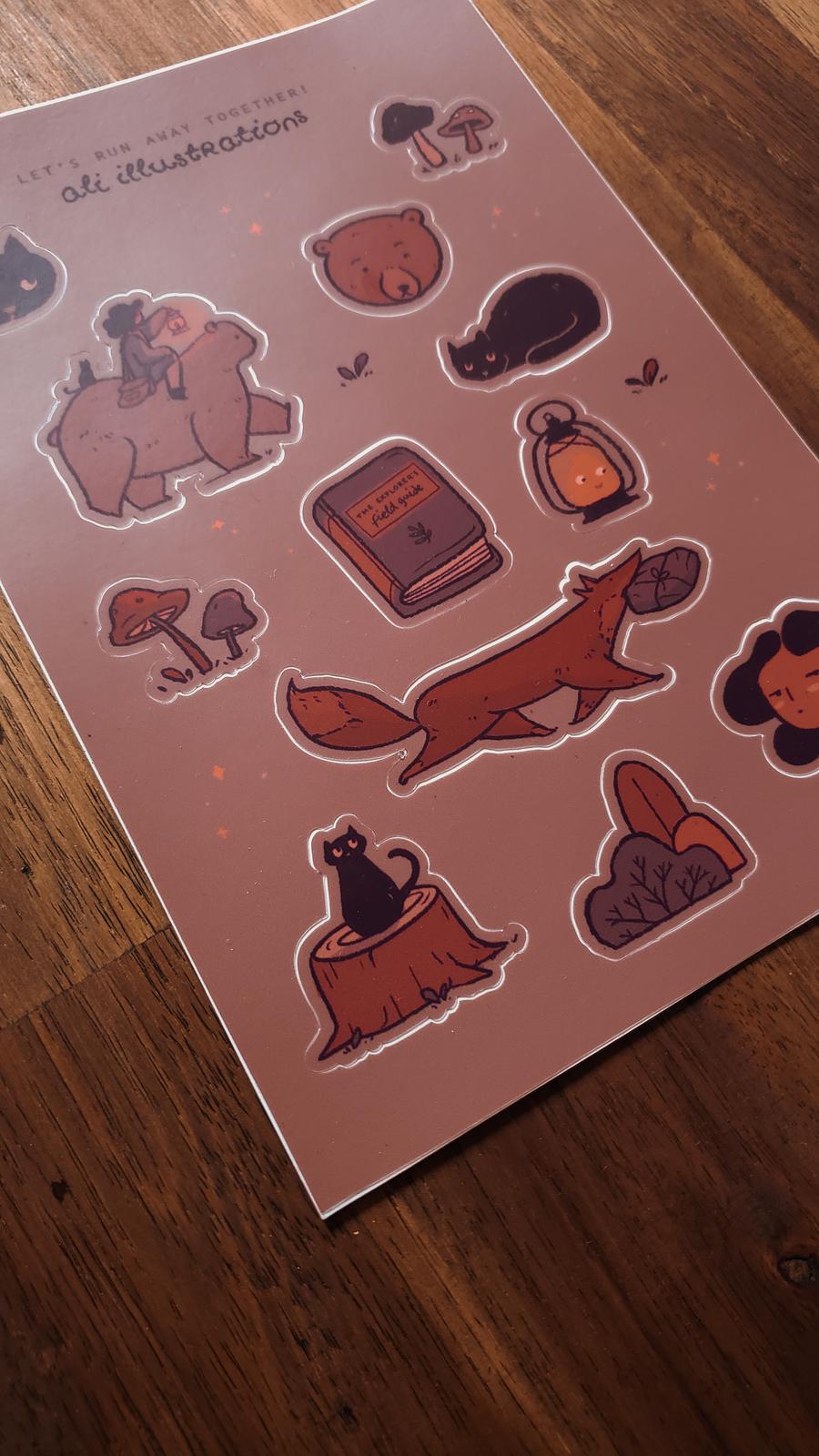 Runaways Sticker Sheet