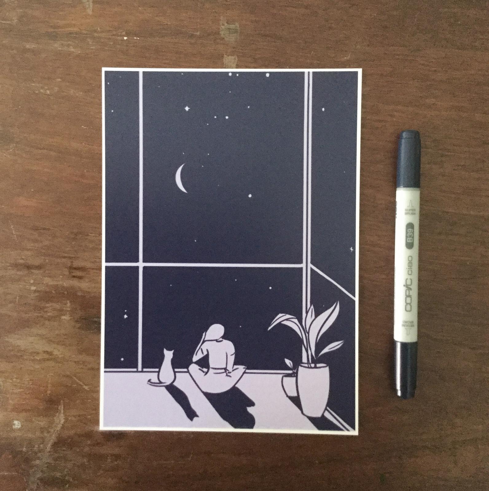 Quiet Contemplation and a Starry Night