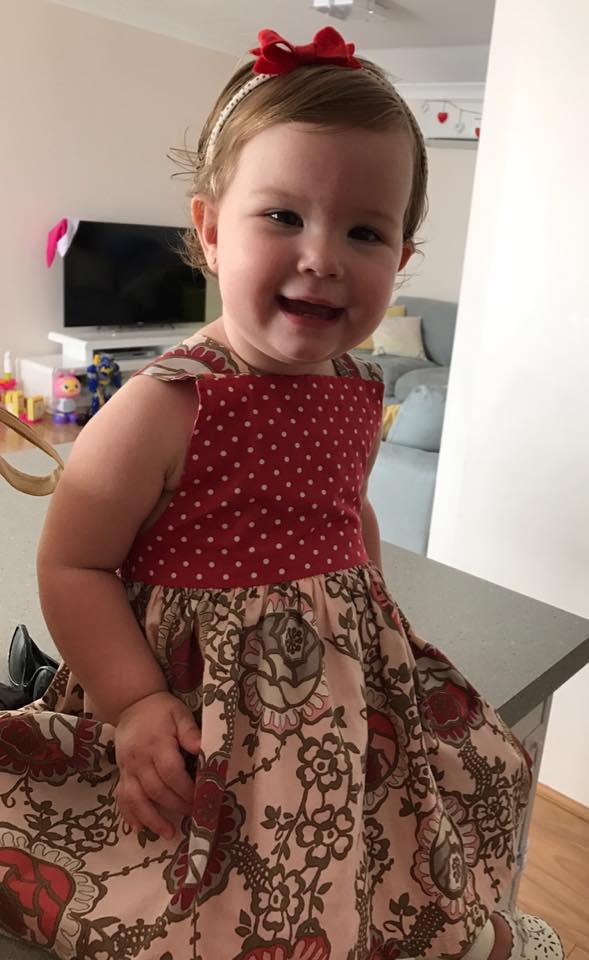 scarlet dress