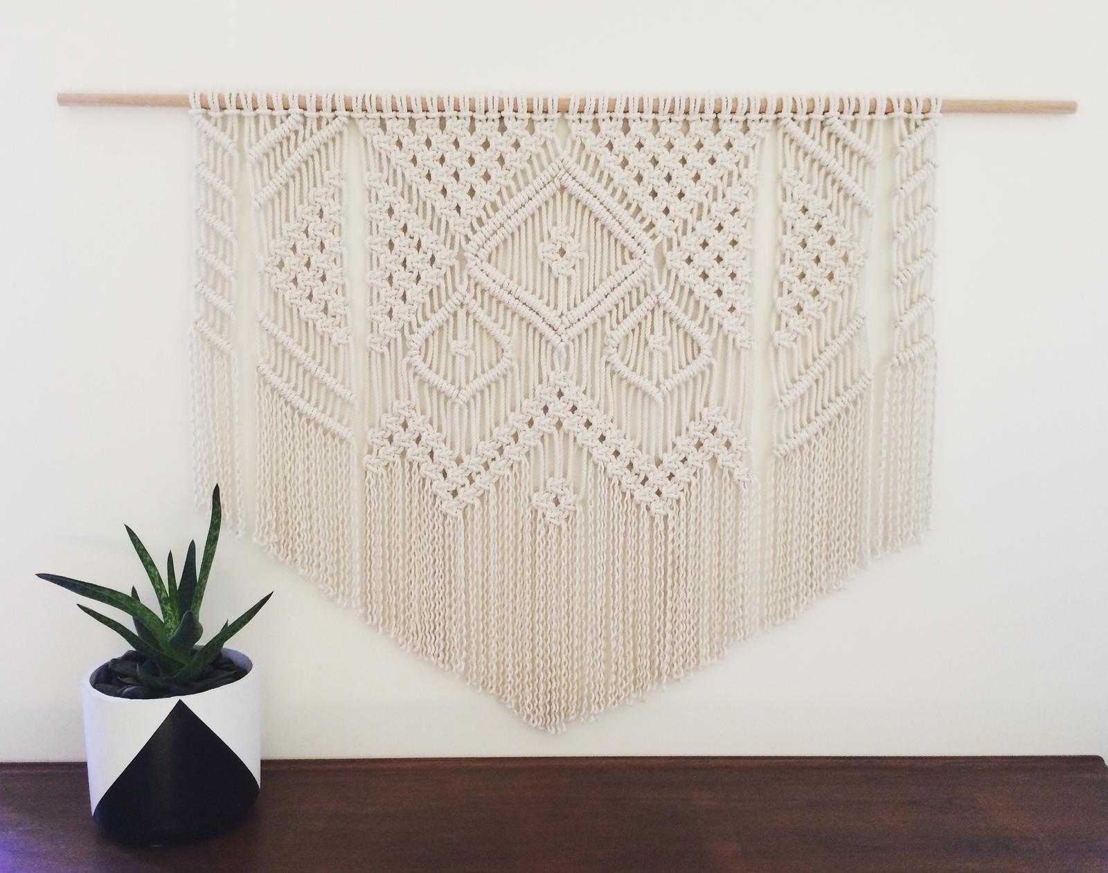Large custom wall hanging